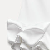 Eleganza – Rochie Mini de Damă cu Volane și Pliuri