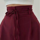 Josephine | Pantaloni cu talie înaltă și picioare largi