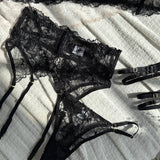 Lolla™ | Set de Lenjerie Seducătoare cu Detalii Florale