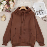 ZELINA | Pulover cu Mâneci Lungi și Buzunar