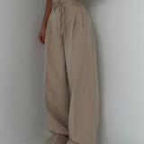 Josephine | Pantaloni cu talie înaltă și picioare largi