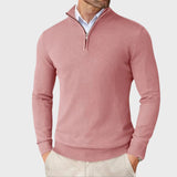 Andrei | Pulover din cașmir pentru bărbați cu fermoar