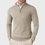 Andrei | Pulover din cașmir pentru bărbați cu fermoar