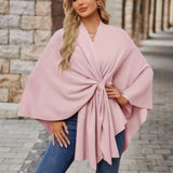 Stela | Poncho Elegant Drapat