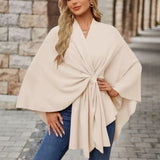 Stela | Poncho Elegant Drapat