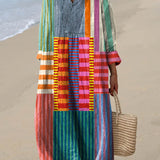 Chelo - Rochie Vintage cu Model Artistic