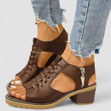 Gertrud | Sandale ortopedice cu confort premium al tocului