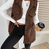 AURA | Vestă Elegantă din Lână Fără Mâneci