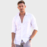 Leonardo | Cămașă din In Casual pentru Vară