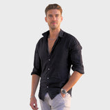 Leonardo | Cămașă din In Casual pentru Vară