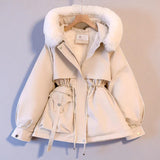 Cătălina - Geacă de iarnă călduroasă cu fleece