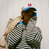 Manie - Pulover oversized cu dungi