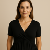 Corazon™ | Rochie midi cu decolteu în formă de V