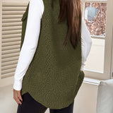 AURA | Vestă Elegantă din Lână Fără Mâneci