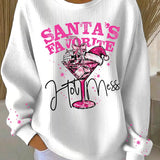 Zorica - Pulover de Crăciun cu imprimeu festiv