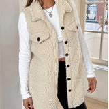 AURA | Vestă Elegantă din Lână Fără Mâneci