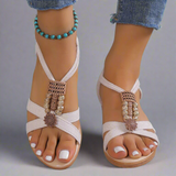 Valeska | Sandale cu toc realizate manual din materiale premium