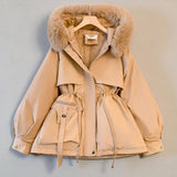 Cătălina - Geacă de iarnă călduroasă cu fleece