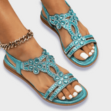 Franziska | Sandale ortopedice Boho din materiale premium