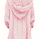 Mihaela | Pulover Informal Cu Mâneci Lungi Din Tricot