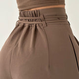 Josephine | Pantaloni cu talie înaltă și picioare largi