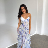 Elora – Rochie de Damă Maxi Brodată Elegantă