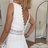 Sadie – Rochie Cămașă de Damă cu Dantelă și Decolteu în V