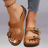 Elviera | Sandale de vară confortabile cu închidere dublă