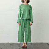 Pijamale în stil coreean, set de două piese