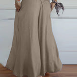 EMILIA – PANTALONI LARGI CONFORTABILI