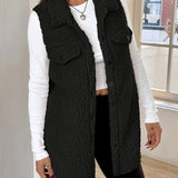 AURA | Vestă Elegantă din Lână Fără Mâneci