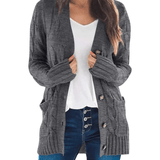 MARZENA | Cardigan confortabil cu tricot