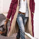 Lena – Palton de Damă Elegant Lung Reversibil