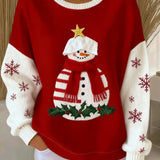 Zorica - Pulover de Crăciun cu imprimeu de cerb