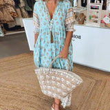 Hilga™ | Tunică Boho cu Franjuri