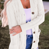 MARZENA | Cardigan confortabil cu tricot