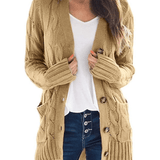 MARZENA | Cardigan confortabil cu tricot