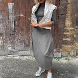 Annette – Rochie Damă Elegantă cu Buzunare și Croi Avantajos