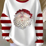 Zorica - Pulover de Crăciun cu motiv de Moș Crăciun