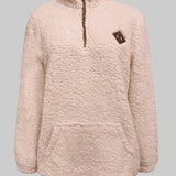 NOREEN | Pulover Teddy cu Fermuar