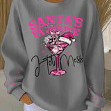 Zorica - Pulover de Crăciun cu imprimeu festiv