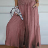 EMILIA – PANTALONI LARGI CONFORTABILI