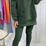 Nerina | Set Hanorac Casual și Leggings