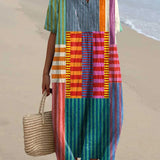 Chelo - Rochie Vintage cu Model Artistic