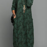 Cassie – Rochie de Damă Casual Midi cu Decolteu Rotund Eleganță Lejeră