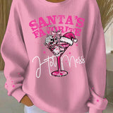 Zorica - Pulover de Crăciun cu imprimeu festiv