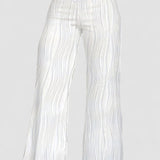 Emma | Pantaloni cu Talie Înaltă și Încrucișare