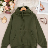 ZELINA | Pulover cu Mâneci Lungi și Buzunar