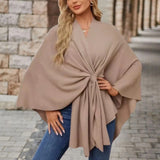 Stela | Poncho Elegant Drapat