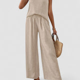 ELOWEN – SET DE TANK ȘI PANTALONI PENTRU ÎNTREAGA ZI